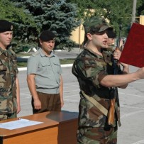 Jurămîntul militar depus de medici