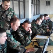 Training course for radio operators of the National Army