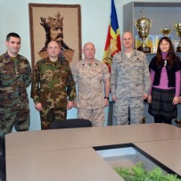 Reprezentantul Forţelor Marine SUA a vizitat Academia Militară