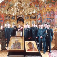 (Română) Reprezentanţii Academiei Militare au vizitat mănăstirea Vărzăreşti