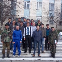 The winners of the contest “The homeland” visited the Military Academy