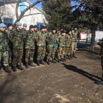 Training course of the National Army staff for fulfilling missions planned in joint peacekeeping posts