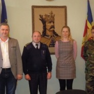Monika Weber în vizită de lucru la Academia Militară
