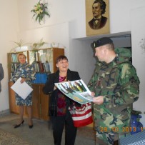 Graphic works from Romania for Military Academy