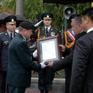 Academiei Militare „Alexandru cel Bun” i-a fost conferit ordinul de stat ”Credință Patriei”