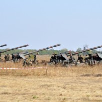 Studenţii militari la exerciţiul „Scutul de foc – 2015”