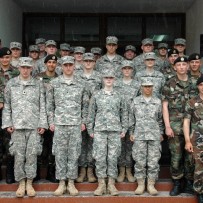 Cadeţi din SUA vizitează Academia Militară „Alexandru cel Bun”