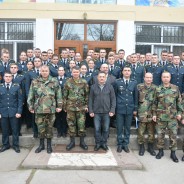 Ședințe cu studenții anului IV ai Academiei Militare a Forțelor Armate