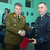 (Română) Şeful Statului Major al Apărării din Lituania în vizită oficială la Academia Militară a Forţei Armate ,, Alexandru cel Bun”