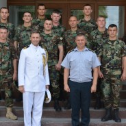 Defence Attaché of the United Kingdom of Great Britain and Northern Ireland on a working visit at the Military Academy