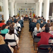 Students of the Military Academy attended the conference “Romanian Language and the Internet”