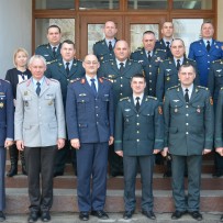 Vizită de familiarizare a reprezentanţilor Academiei Bundeswehr din Hamburg, Germania în  Academia Militară a Forţelor Armate