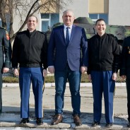 Atașatul militar al S.U.A în vizită la Academia Militară