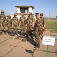 Sedinte practice la Baza Militară de Instruire Bulboaca