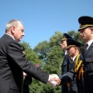 Absolvenții Academiei Militare felicitați de Președintele Țării